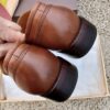sy_no_2E51905B2BE3B351984D4FE0C43E3CB6_8 Brown & Caramel Calfskin Penny Loafers