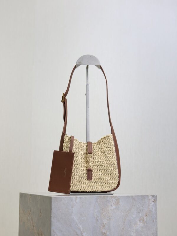 sy_no_2E7C1C3A4B139FE2C4804074AA6088EE_0 YSL Le 5 À 7 Mini Woven Shoulder Bag