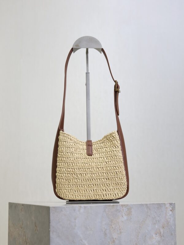 sy_no_2E7C1C3A4B139FE2C4804074AA6088EE_7 YSL Le 5 À 7 Mini Woven Shoulder Bag