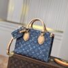 sy_no_2E8DF6D0F19D242067E228273EA8812E_0 Louis Vuitton OnTheGo PM Denim Tote Bag