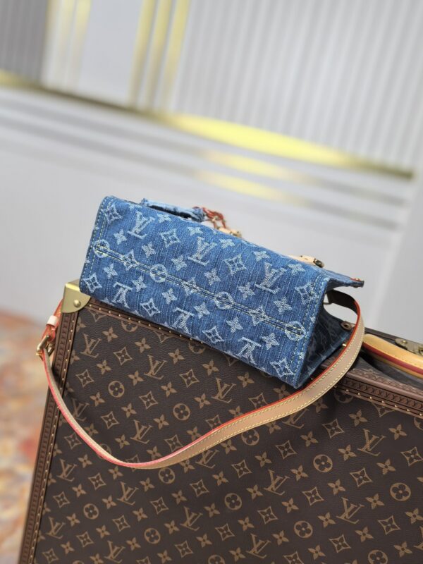 sy_no_2E8DF6D0F19D242067E228273EA8812E_3 Louis Vuitton OnTheGo PM Denim Tote Bag