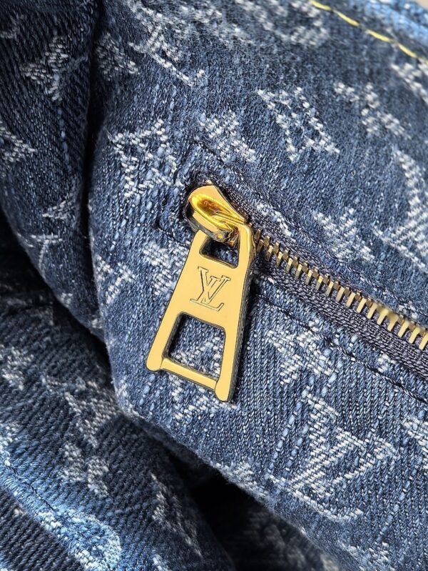sy_no_2E8DF6D0F19D242067E228273EA8812E_6 Louis Vuitton OnTheGo PM Denim Tote Bag