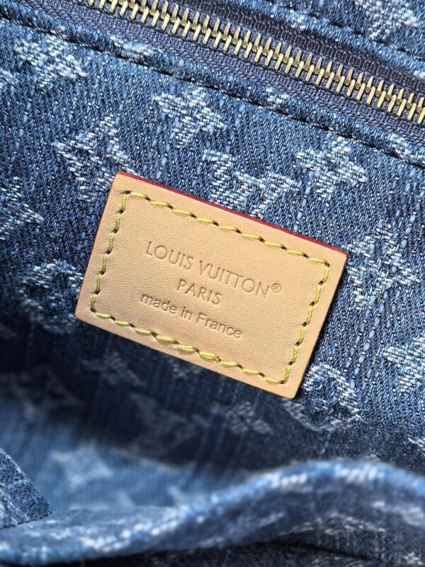 sy_no_2E8DF6D0F19D242067E228273EA8812E_8 Louis Vuitton OnTheGo PM Denim Tote Bag