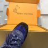 sy_no_2EABA1CC5895A03F25C49C5D42D50032_6 Louis Vuitton Sneakerina Blue Sequin Monogram & Black Suede Thin-Sole Sneakers