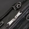 sy_no_2F1AB3EE431A4E2ADB0720A6AEBDB035_7 Black Leather Front-Zip Double-Handle Shoulder Crossbody Bag
