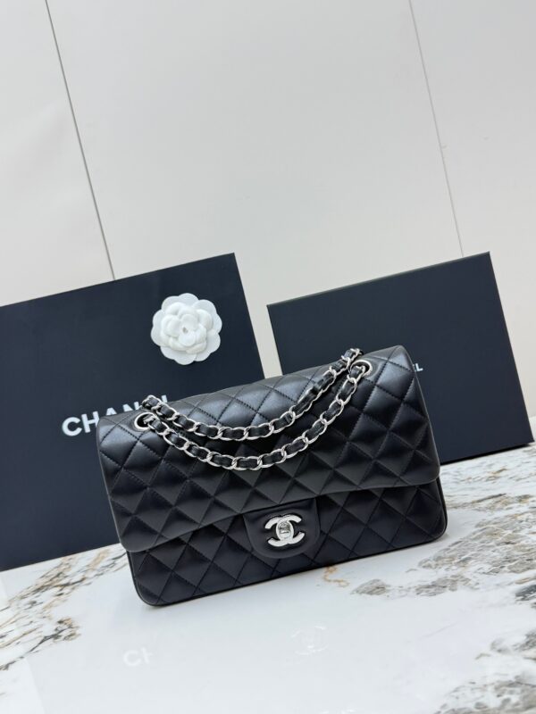 sy_no_2F3413BDFF0AFA498162FFD36D25452C_0 Chanel Classic Flap CF – Quilted Lambskin Leather with Silver Hardware