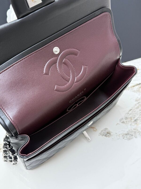 sy_no_2F3413BDFF0AFA498162FFD36D25452C_7 Chanel Classic Flap CF – Quilted Lambskin Leather with Silver Hardware