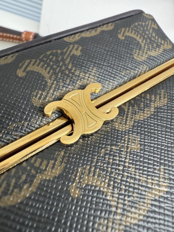 sy_no_2F38BCE7C6D24B036399D0FD4E44588A_3 Triomphe Frame Small Box Bag – Signature Print