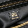 Black Matelassé Shell Backpack