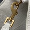 sy_no_2FDAC945DB72B1C8BDFF0FD166B2875D_10 Bea Small Tote Bag – Ivory Textured Suede & Gold