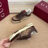 Gucci MAC8 GG Canvas & Leather Sneaker in Dark Brown / Ebony
