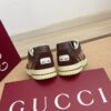 Gucci MAC8 GG Canvas & Leather Sneaker in Dark Brown / Ebony