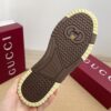 Gucci MAC8 GG Canvas & Leather Sneaker in Dark Brown / Ebony