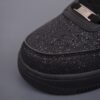 sy_no_304B110CC1F3DED43D20E539665643FA_5 Nike Air Force 1 Low – Black / Silver Glitter