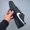 sy_no_308AD34DBE5E8EA569906F7612603648_1 Nike Dunk Low Custom “Black / Sail Swoosh & Arrowshot” Sneakers