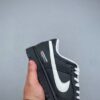 sy_no_308AD34DBE5E8EA569906F7612603648_5 Nike Dunk Low Custom “Black / Sail Swoosh & Arrowshot” Sneakers