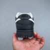 sy_no_308AD34DBE5E8EA569906F7612603648_6 Nike Dunk Low Custom “Black / Sail Swoosh & Arrowshot” Sneakers