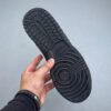 sy_no_308AD34DBE5E8EA569906F7612603648_7 Nike Dunk Low Custom “Black / Sail Swoosh & Arrowshot” Sneakers