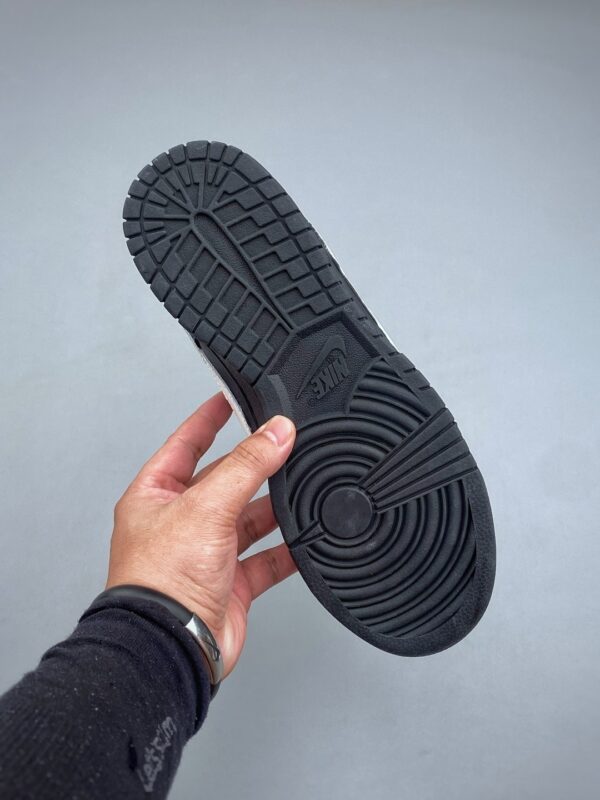 sy_no_308AD34DBE5E8EA569906F7612603648_7 Nike Dunk Low Custom “Black / Sail Swoosh & Arrowshot” Sneakers