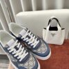 sy_no_30994009B1535E143C1A524A241D76AB_4 Navy & Gray Monogram Canvas Platform Sneakers