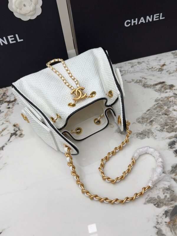 sy_no_30D478201F730BECCD2D4B334DF2FE3E_6 Chanel 26C Mini Woven Hobo Bag – Quilted Woven Calfskin Leather with Gold Hardware