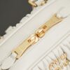 Miu Miu Mini Pleated Lambskin Bowling Bag (Handheld/Shoulder/Crossbody)