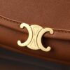 Halfmoon Soft Triomphe Bag – Brown Lambskin