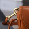 Halfmoon Soft Triomphe Bag – Brown Lambskin