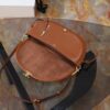 Halfmoon Soft Triomphe Bag – Brown Lambskin