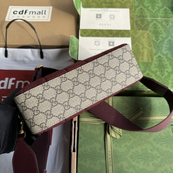 sy_no_3197C1474C237389C4F27ACBE7FC8687_4 Gucci Ophidia GG Jacquard Quilted Camera Bag – Burgundy