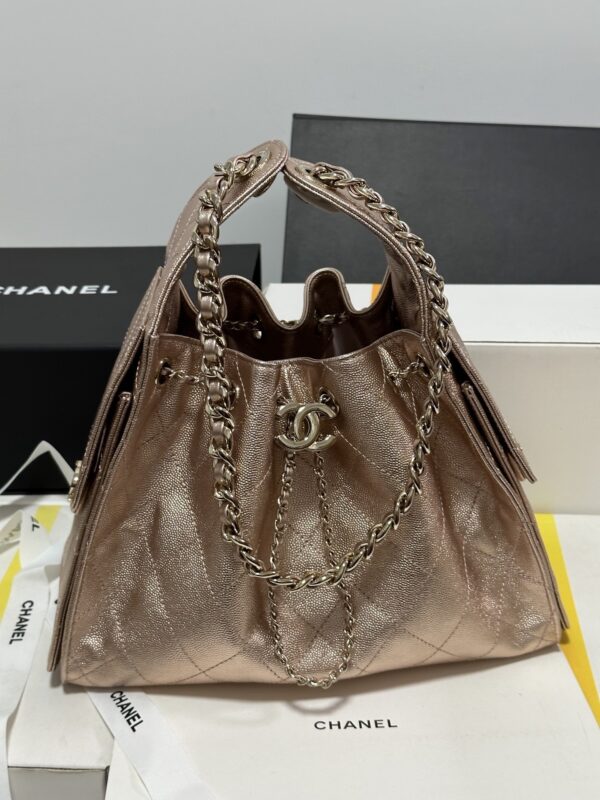 sy_no_32DC2C15C0D7DEF55A127A484155EBD0_0 Chanel Antiba Glossy Calfskin 25 Hobo Bag (Underarm Bag)