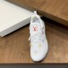 sy_no_335E3A4788B400CAF17891BFA30E0FD3_5 Louis Vuitton White Knit Runner Sneaker with Multicolor Monogram Flowers