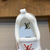 sy_no_335E3A4788B400CAF17891BFA30E0FD3_6 Louis Vuitton White Knit Runner Sneaker with Multicolor Monogram Flowers