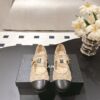 sy_no_33746DE1E676FFFE61E3C77ED98E27FE_0 Chanel Mary Jane Ballet Flats in Nude & Black