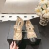 sy_no_33746DE1E676FFFE61E3C77ED98E27FE_2 Chanel Mary Jane Ballet Flats in Nude & Black