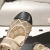 sy_no_33746DE1E676FFFE61E3C77ED98E27FE_3 Chanel Mary Jane Ballet Flats in Nude & Black