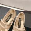 sy_no_33746DE1E676FFFE61E3C77ED98E27FE_7 Chanel Mary Jane Ballet Flats in Nude & Black