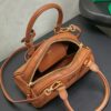 Miu Miu Women’s Arcadie Calfskin Bowling Bag – Vintage-Style Shell Bag (Suitable for Commuting; Shoulder, Crossbody, or Hand-Carry)