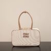 Miu Miu Beau Briefcase, Large, Brandy Color