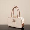 Miu Miu Beau Briefcase, Large, Brandy Color