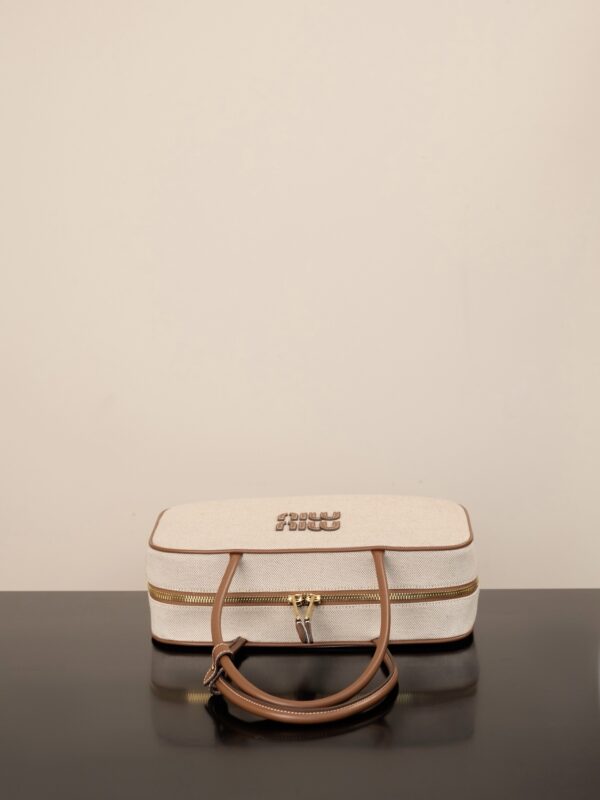 Miu Miu Beau Briefcase, Large, Brandy Color