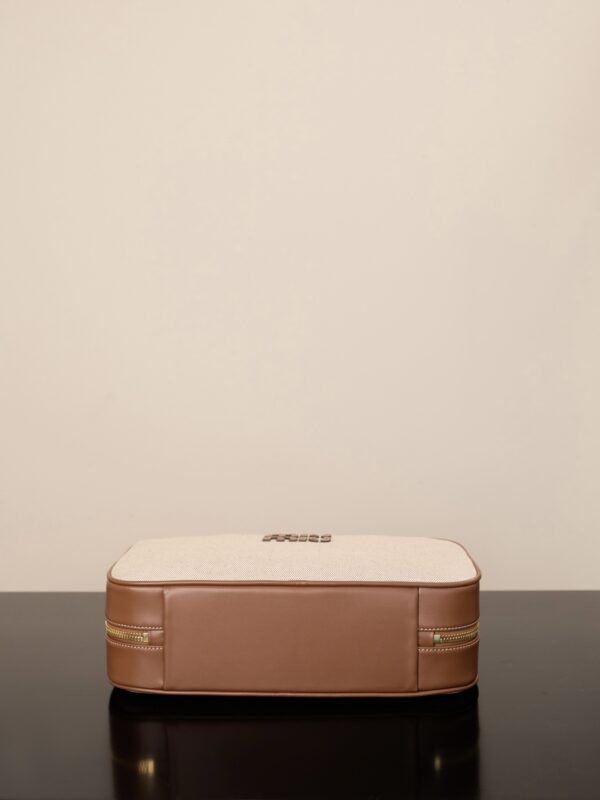 Miu Miu Beau Briefcase, Large, Brandy Color
