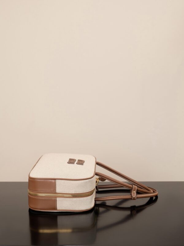 Miu Miu Beau Briefcase, Large, Brandy Color