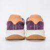 Purple Suede Checkerboard Gum-Sole Sneakers