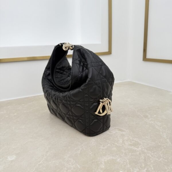 Toujours Hobo Mini Bag – Black Lambskin