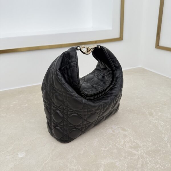 Toujours Hobo Mini Bag – Black Lambskin