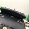 sy_no_3455CF4EDA58A7EB48FF9ABC19835DEC_7 Chanel 24 Black Women's Bag with 3D Lettering and Sequins