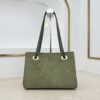 sy_no_34666C93B2C073AB982629DDAB57C324_2 Dior Bow Tote Bag – Olive Green Italian Leather