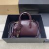 sy_no_34756E5C4EAF7DC5B57FDA608909E677_0 YSL Burgundy Mini Bowling Bag