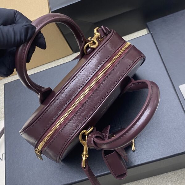 sy_no_34756E5C4EAF7DC5B57FDA608909E677_5 YSL Burgundy Mini Bowling Bag